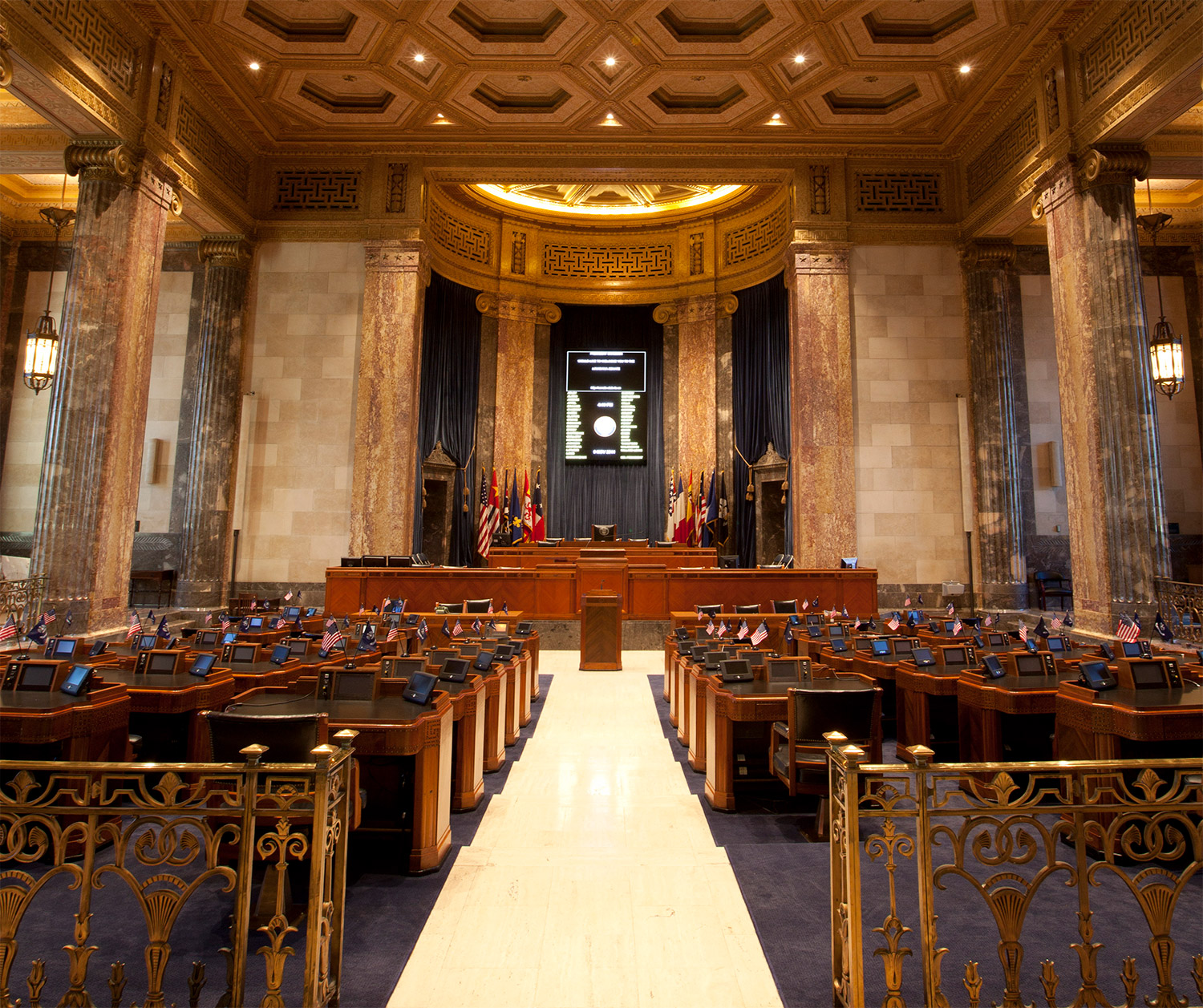 Louisiana State Capitol Interior